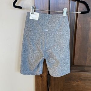 Aerie Hi-Rise Feel Empowered Bike Short- Gray- NWT- XS